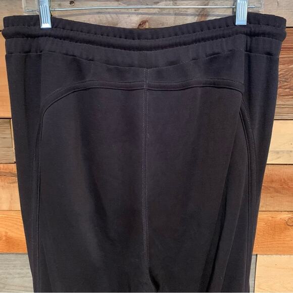 Free People Movement Back Into It Drawstring Lounge Jogger Dark Grey/Black Sz L - Picture 13 of 16